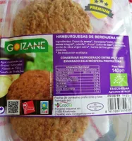 Hamburguesa de berenjena