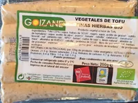 Vegetales tofu finas hierbas bio
