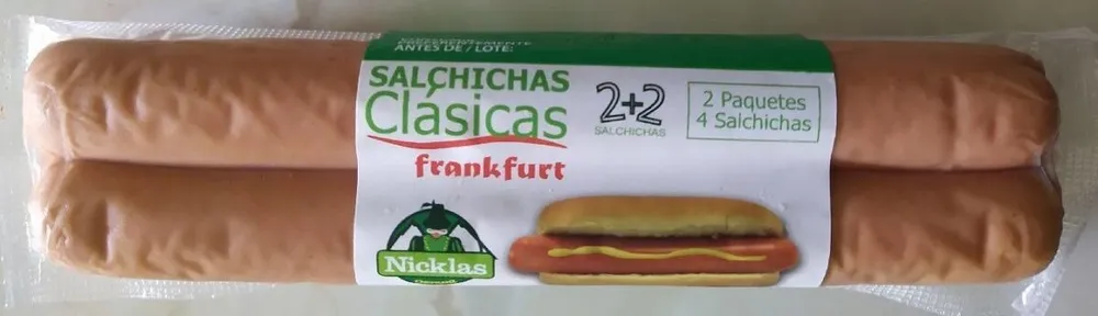 Salchichas clásicas frankfurt