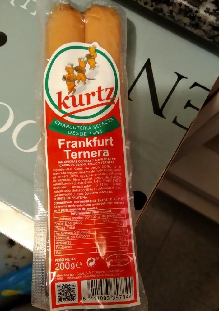 Frankfurt ternera