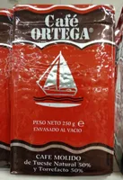 Café molido de tueste natural 50% Torrefacto 50%