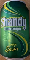 Shandy Cruzcampo sabor limón