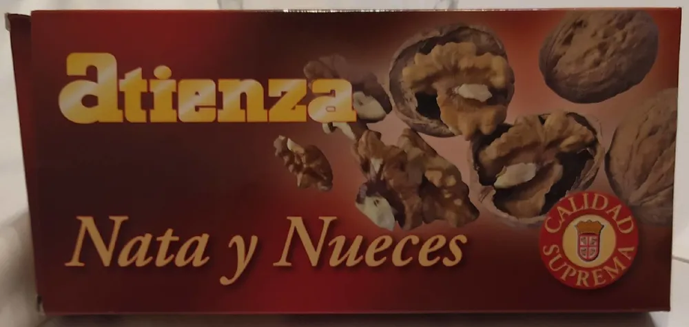 Turrón Nata y Nueces
