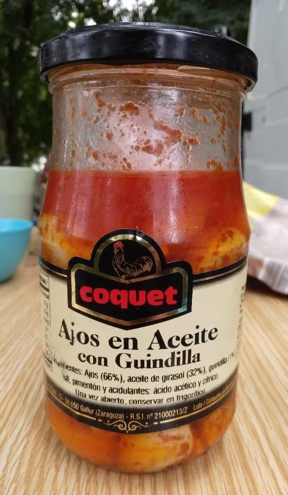 Ajos en Aceite con Guindilla imp