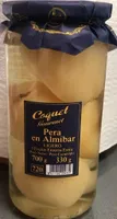 Pera en almíbar