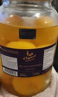 Pêches entières préservées