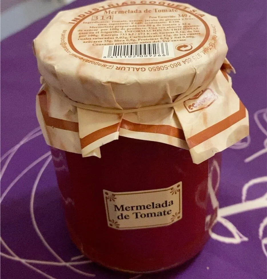 Mermelada de tomate