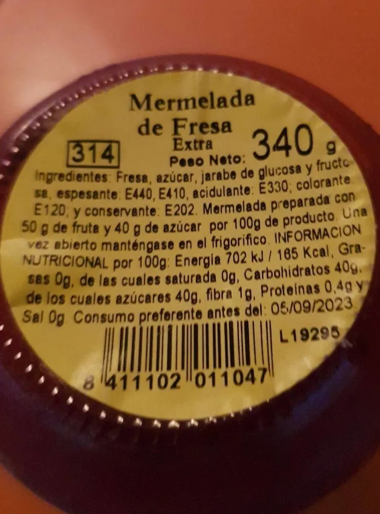 Mermelada coquet gourmet