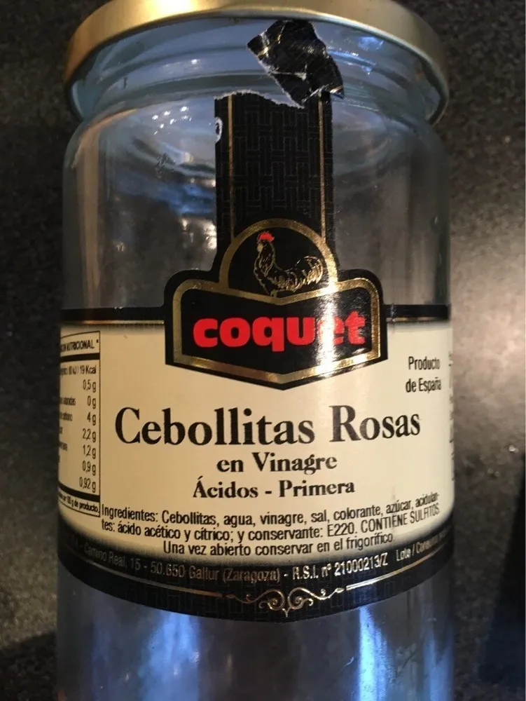 Cebollitas rosas
