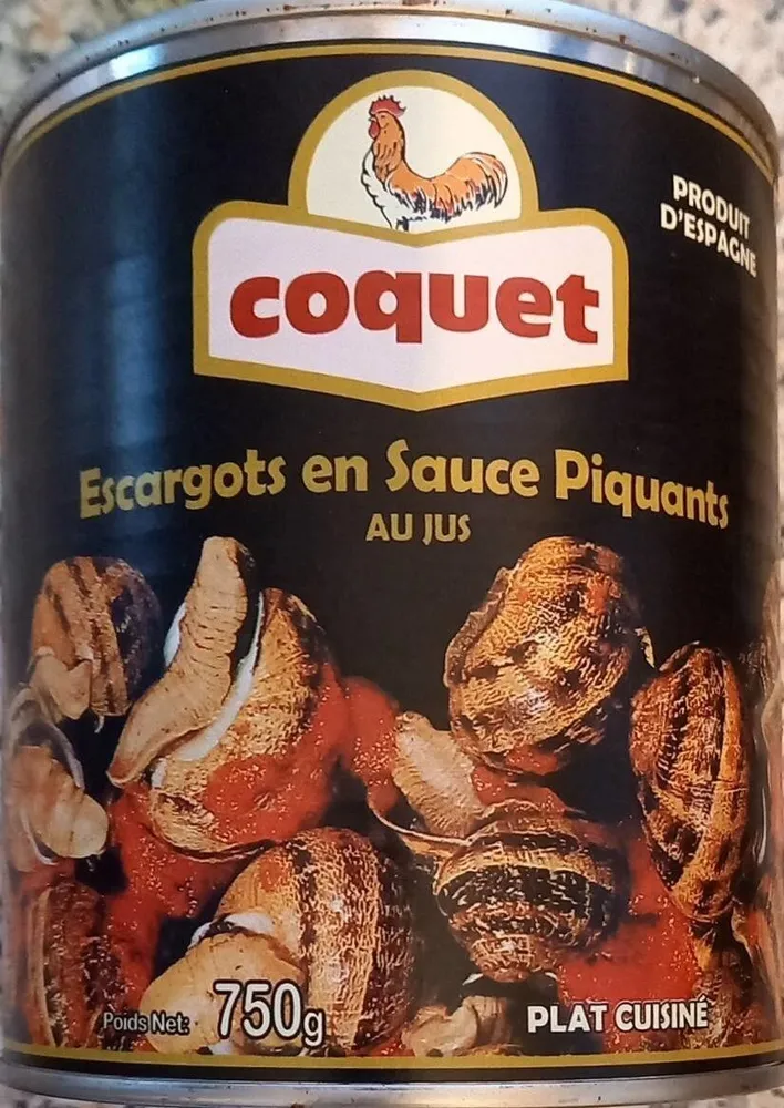 Escargots en Sauce Piquante