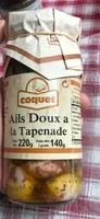 Ails doux a la tapenade