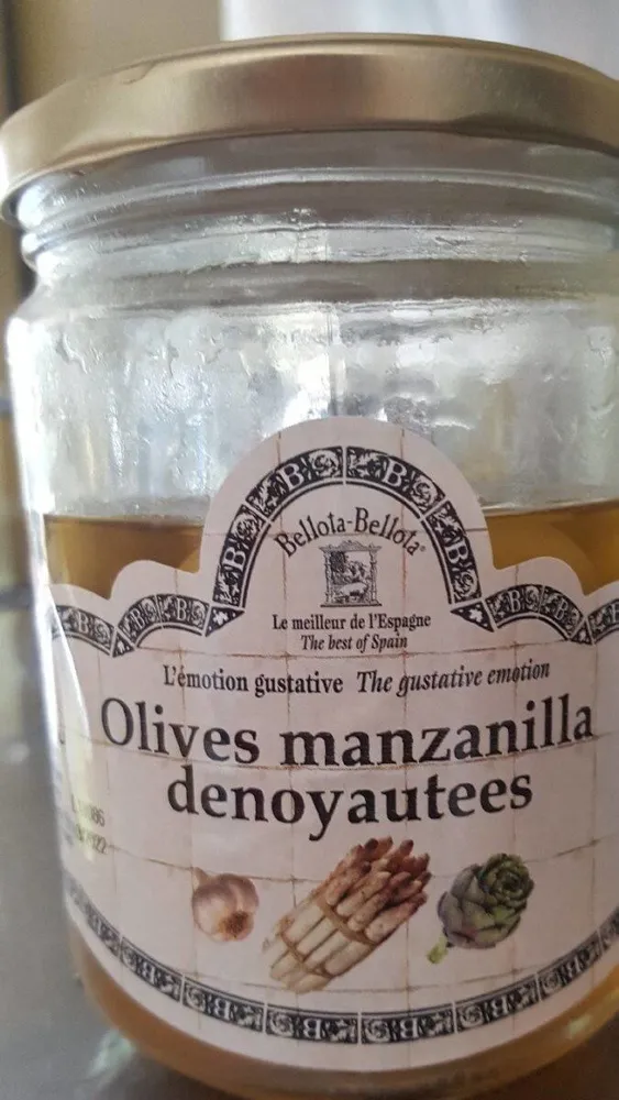 Olives manzanilla denoyautees