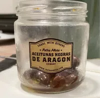 Aceitunas negras de aragon coquet