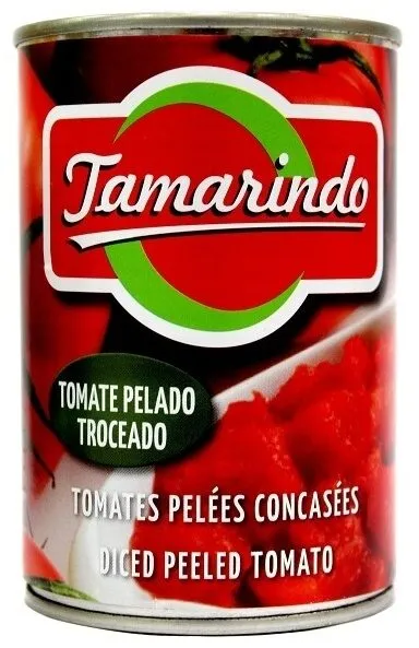 Tomate pelado troceado