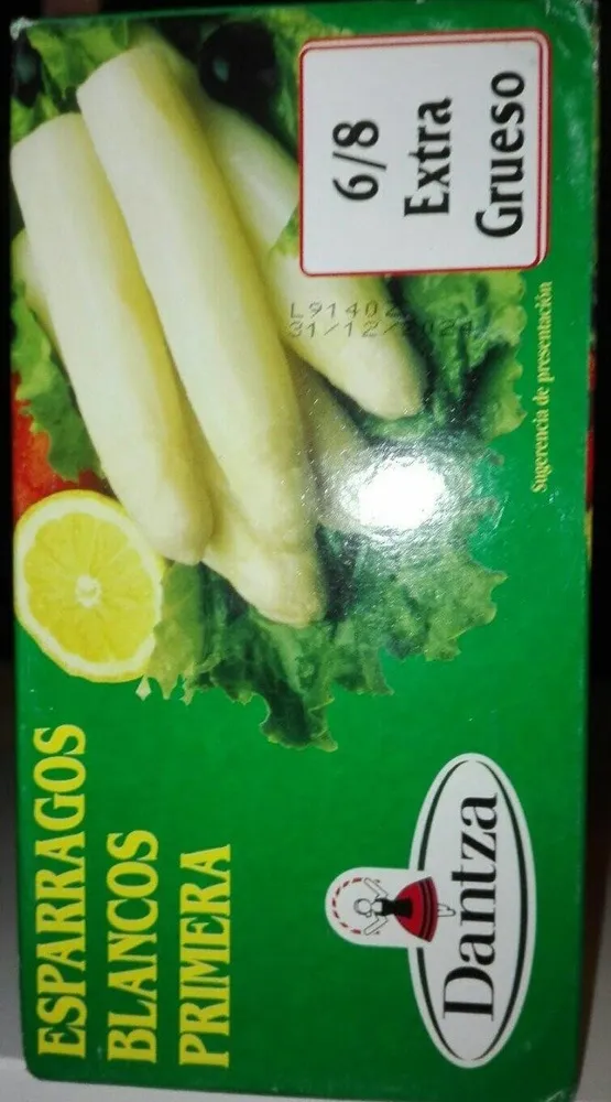 Esparragos blancos primera 6/8 extra grueso