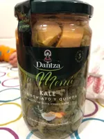 Kale con boniato y quinoa