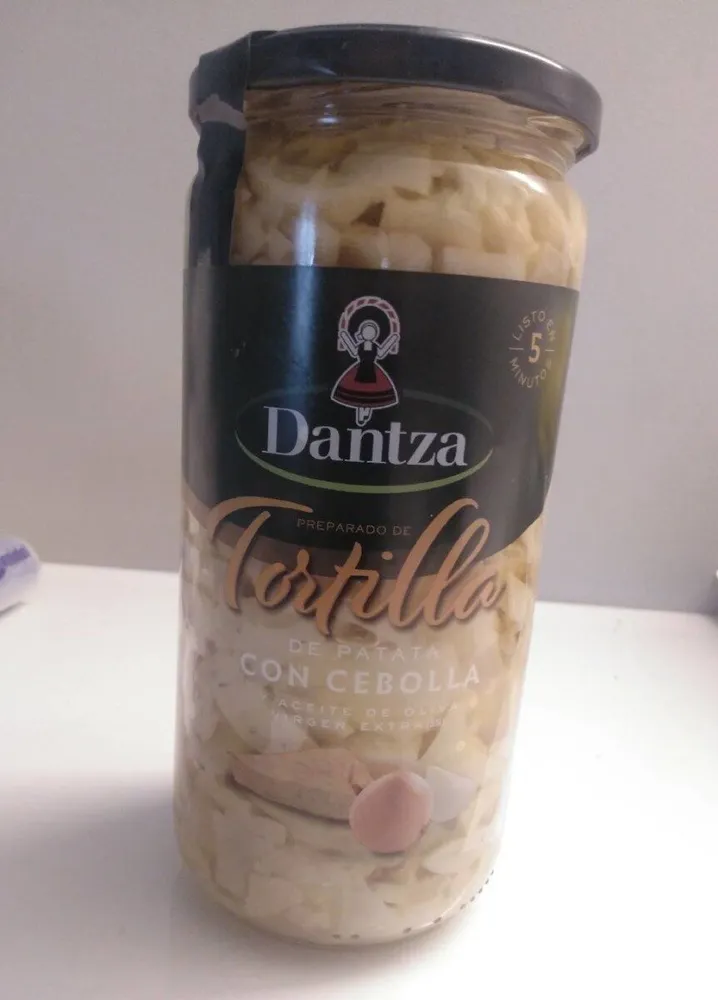 Tortilla de patata con cebolla