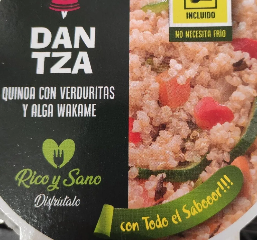 Quinoa con verduritas y alga wakame