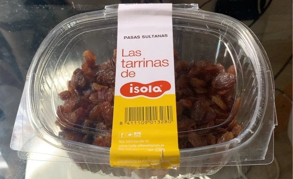 Pasas sultanas