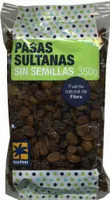 Pasas sultanas sin semillas