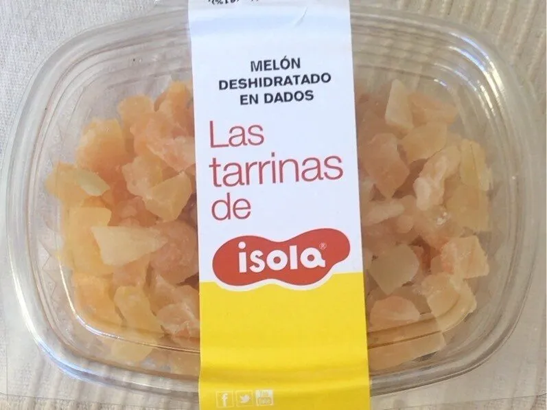Melón deshidratado
