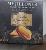 Mejillones de las rías gallegas en escabeche