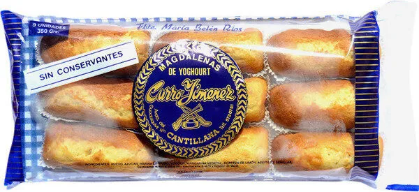 Magdalenas de yogur