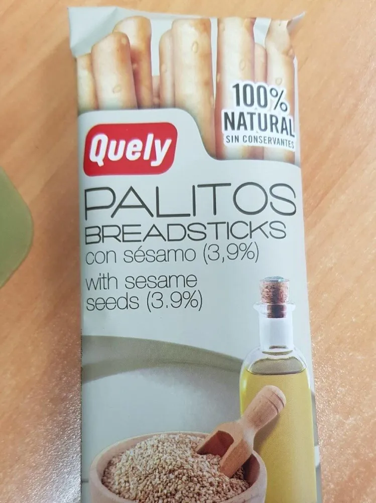 Palitos breadsticks con sesamo
