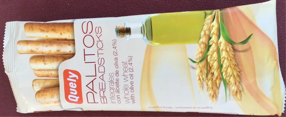 Palitos integrales con aceite de oliva