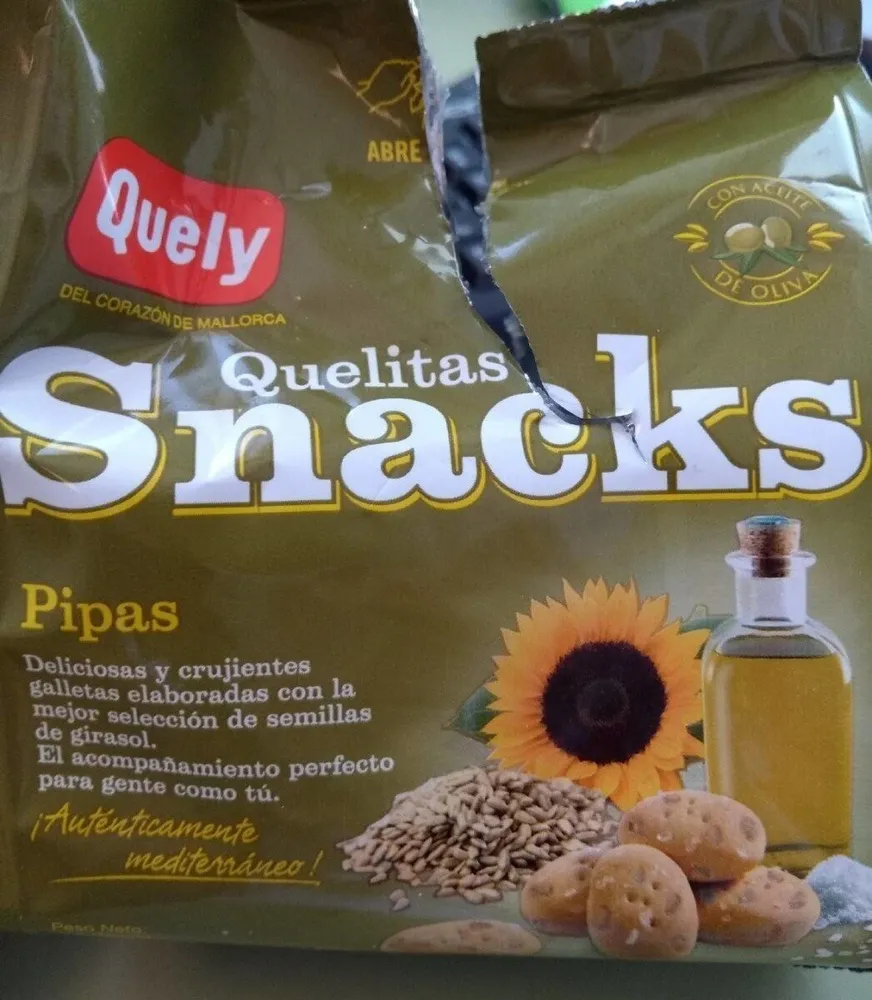 Quelitas Snacks Pipas