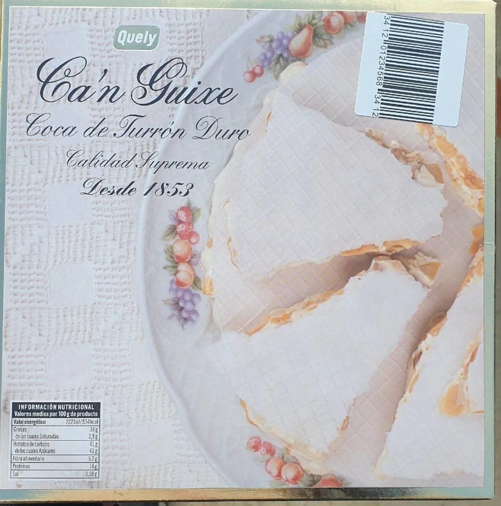 Turrón Duro Ca'n Guixe