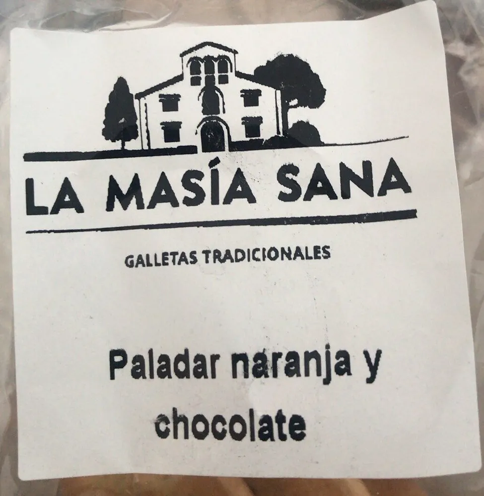 Paladar naranja y chocolate