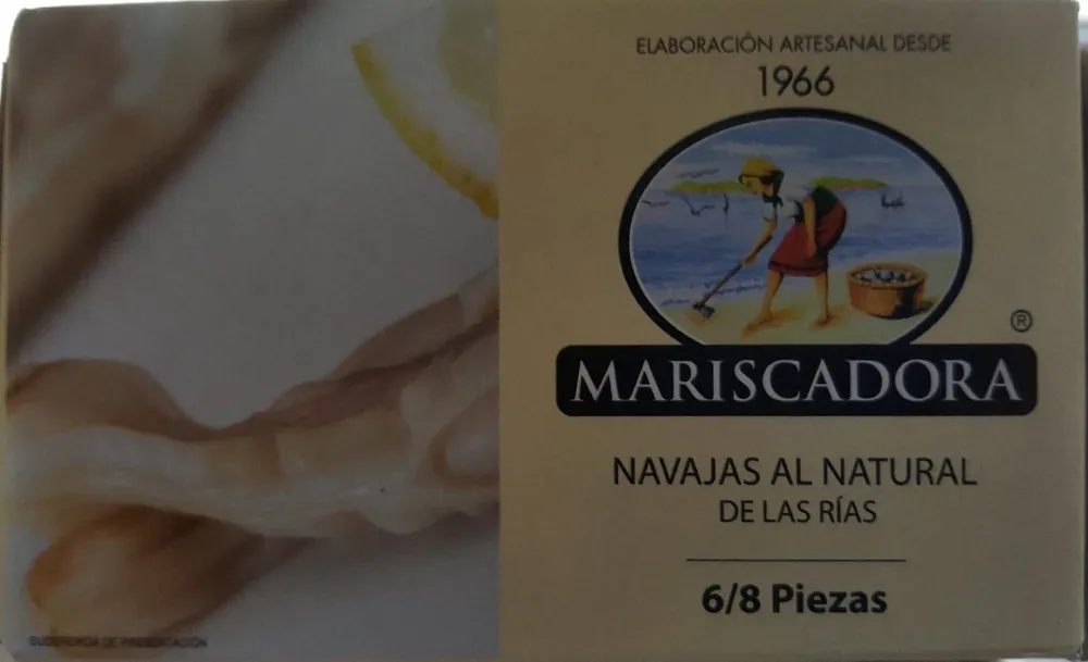 Navajas al Natural de las Rías