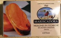 Mejillones en escabeche de las rias gallegas