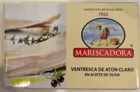 VENTRESCA DE ATUN CLARO EN ACEITE DE OLVIA