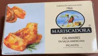 Calamares en Salsa Americana (picantes)