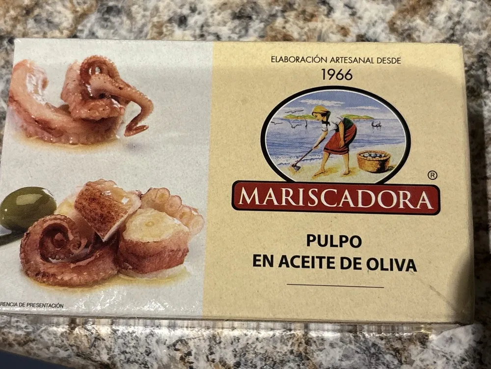 PULPO EN ACEITE DE OLIVA
