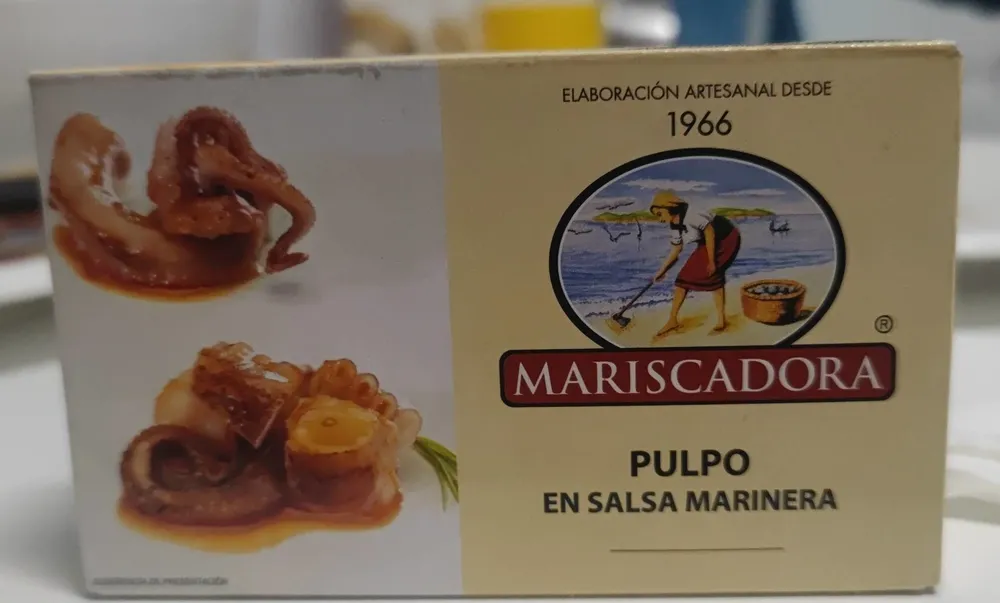 PULPO EN SALSA MARINERA