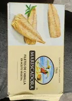 Filetes de caballa en aceite vegetal