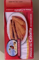 Filetes de caballa en escabeche