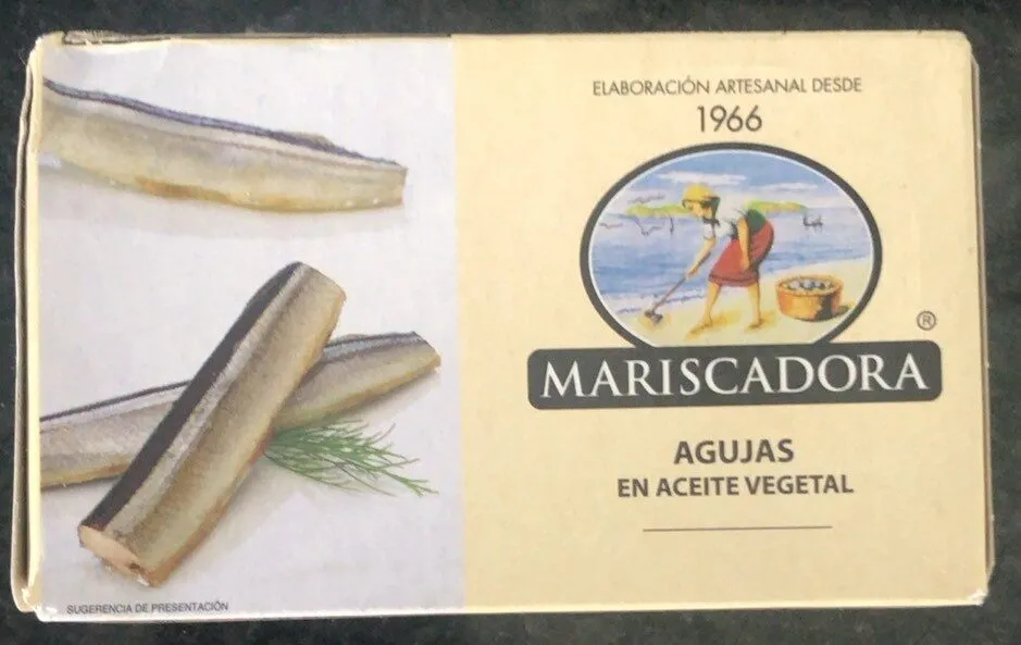 Agujas en aceite vegetal