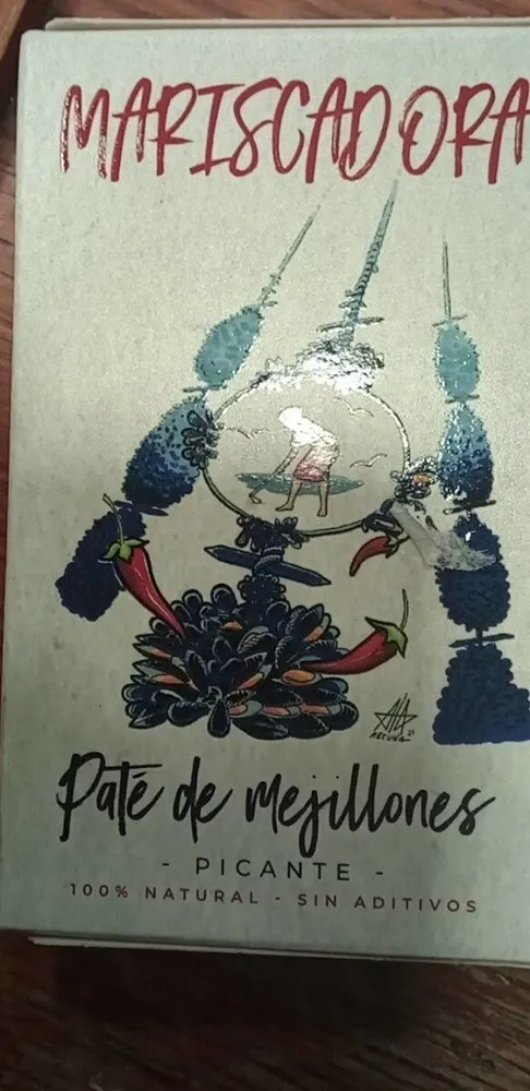 Pate de mejillones picante