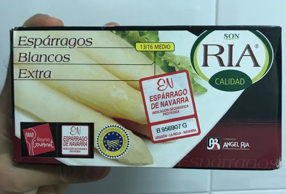 Espárragos blancos extra