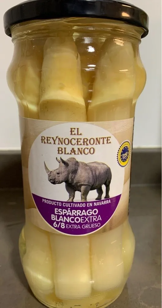 Espárrago blanco extra de Navarra