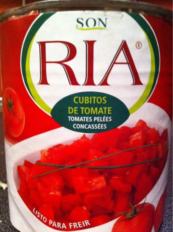 Tomates Pelées Et Concassées Ria