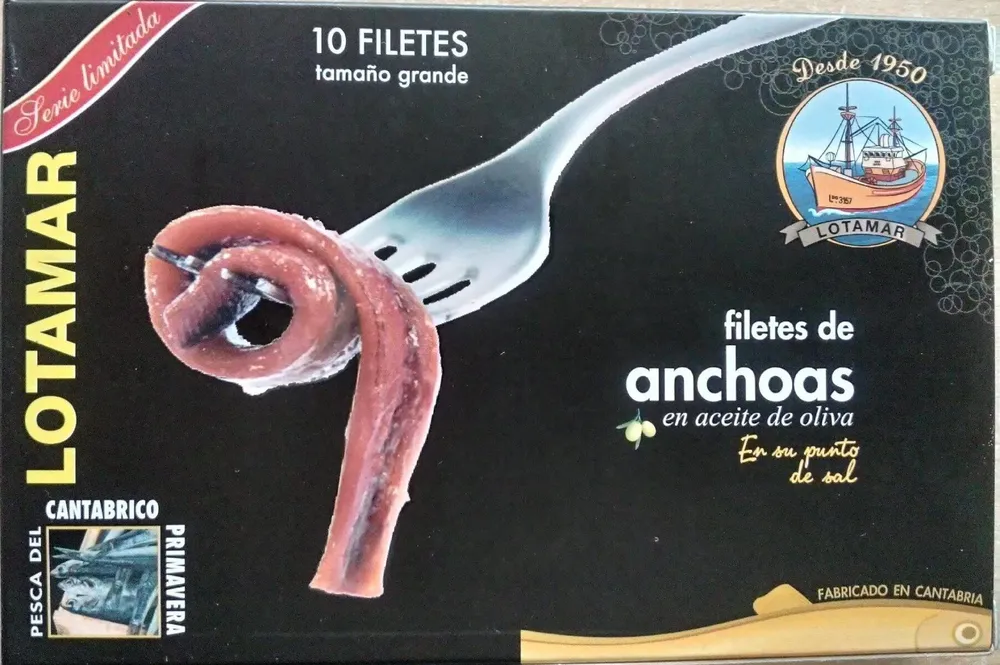 Filetes de Anchoa en aceite oliva