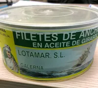Filetes de Anchoas en Aceite de Girasol