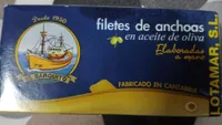 Filetes de anchoas en aceite de oliva