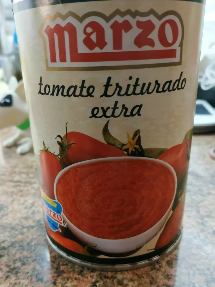 Tomate triturado extra