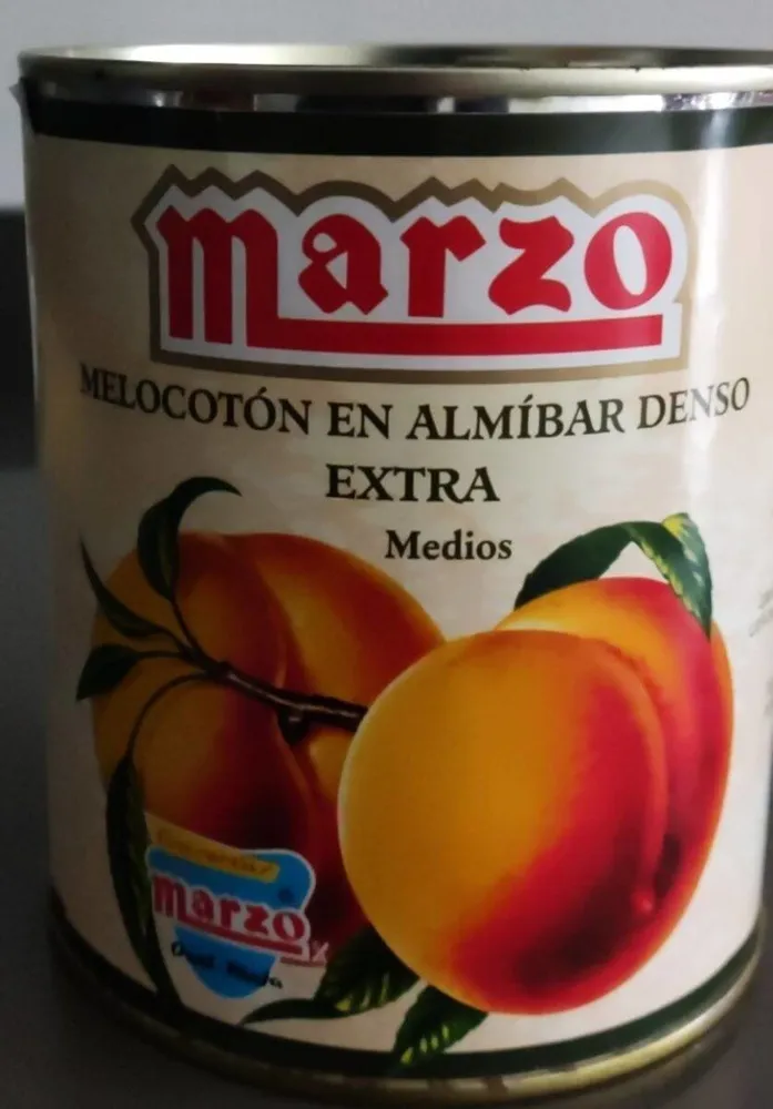 Melocotón en almíbar denso extra